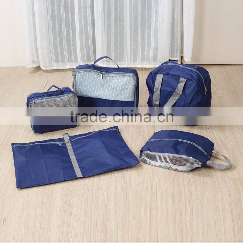 Hot Sales Promotional Foldable Polyester travel storage bag