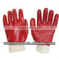 pvc glove importers PVC coated gloves chemical resistant gloves
