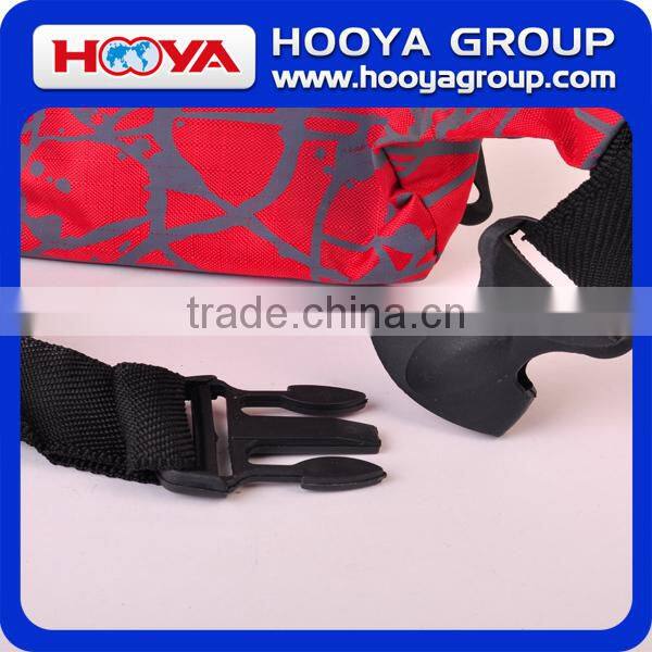 nylon red outdoor/travel/sport waist bag