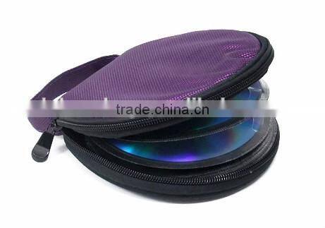 OEM Round CD carrying bag for 20pcs