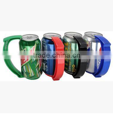 plastic cola can handle