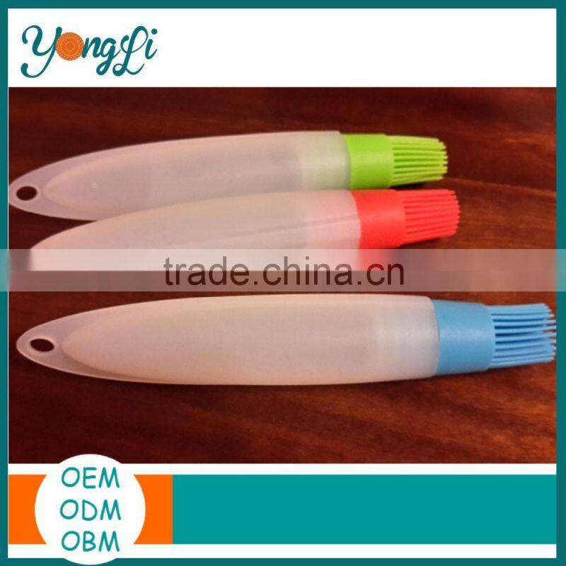 Alibaba China Supplier Eco-Friendly Silicone Basting Brush Bottle