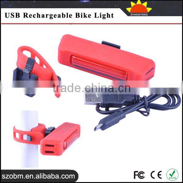 Trade Assurance Supplier HJ-035 COB LED Bicycle Front & Rear & Wheel Light 150 Lm 6 Mode USB Rechargeable Bike Light