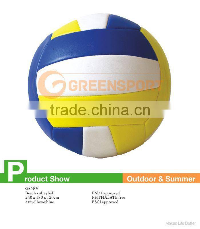personalized colorful volleyball