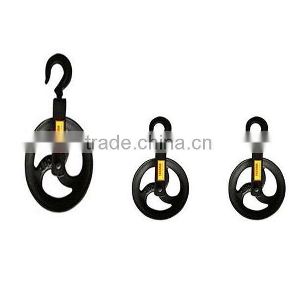 Diameter 20-32mm Black Wire Rope Pulley Block
