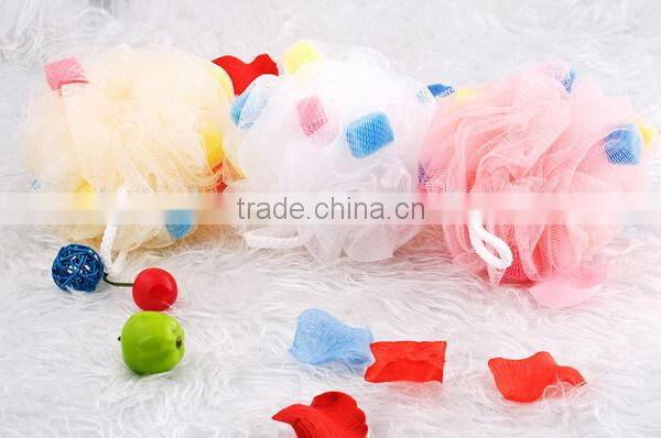 High Quality Back Scrubbers Exfoliation Body Puffs Mesh Bath Sponge