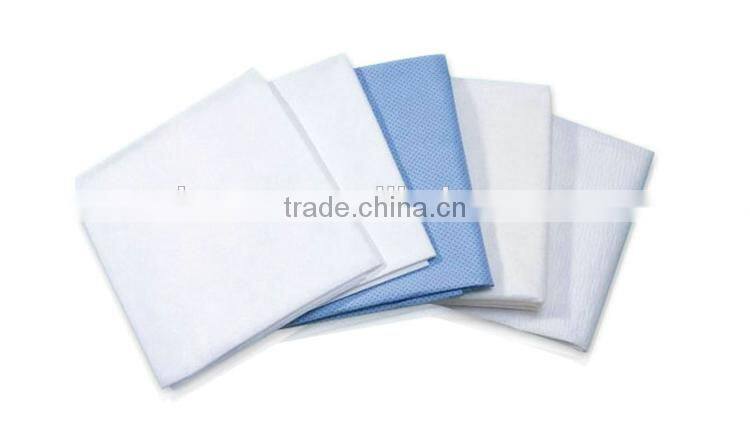 China manufacturer 13 year factory new products PP spunbond nonwoven cloth products disposable hospital bed sheets