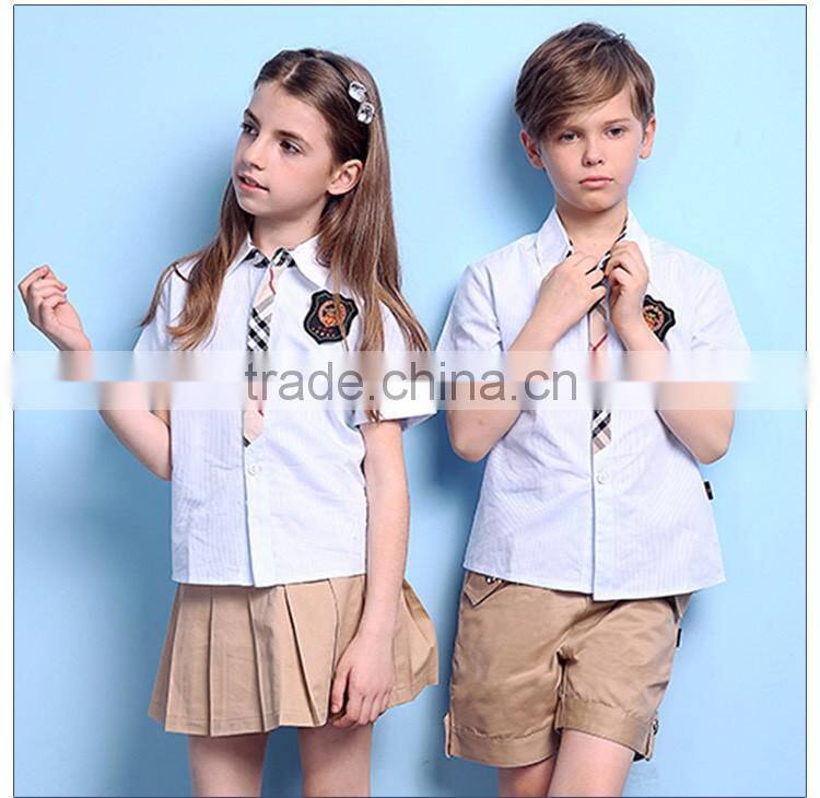 Bespoke School Uniform Cotton Shirt For Boys And Girls