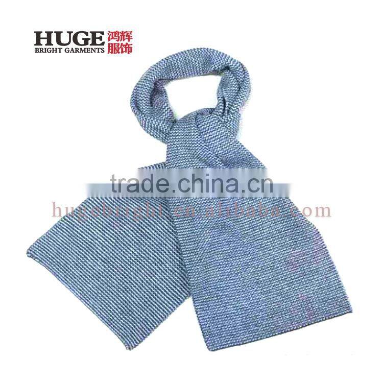 New Style Soft Touching 100% Merino Wool Bulky Knit Scarf