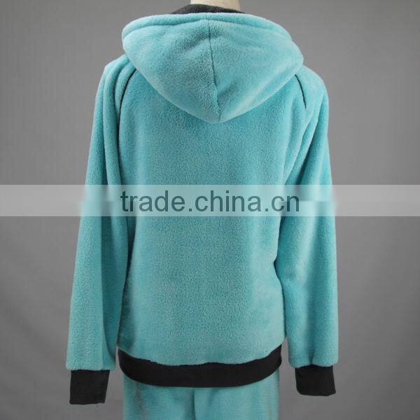 Best selling soft coral fleece women funny printed animal pajamas