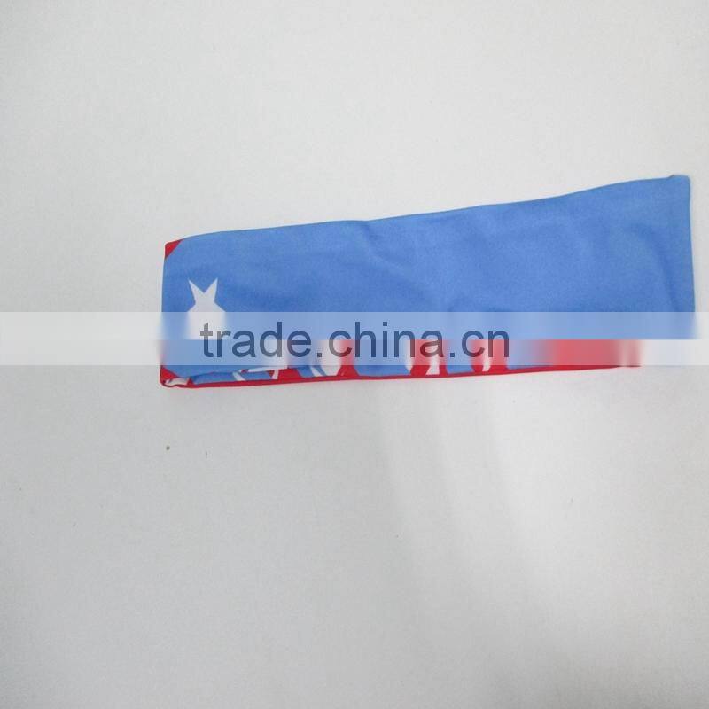 lycra elastic sports yoga sweatband hair bands