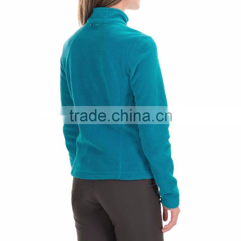 Cheap custom women polar fleece jacket, outdoor sports warm soft shell jacket wholesale OEM