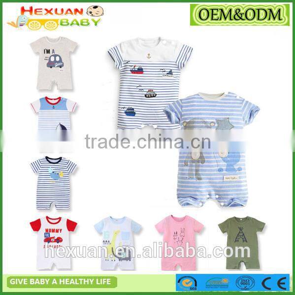 hot sale boutique baby clothes Summer baby boys 100%cotton short