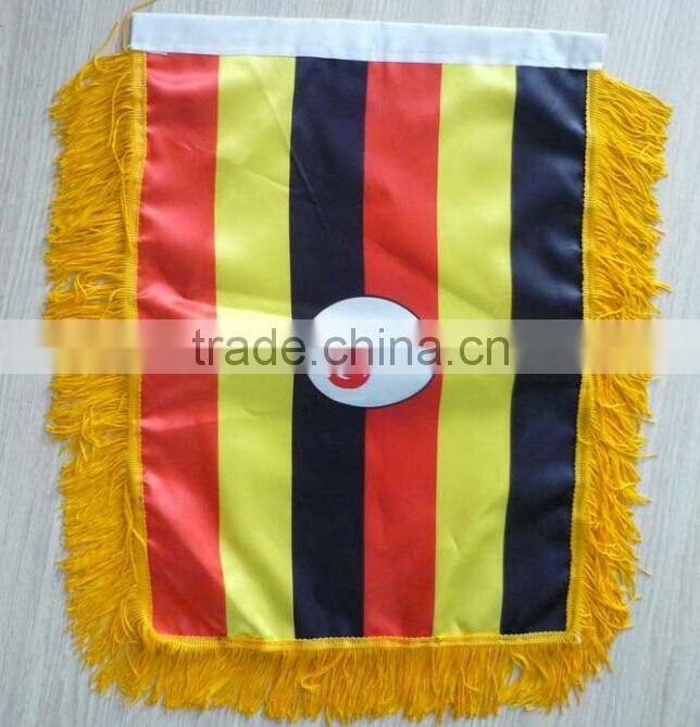 printed football fans flag