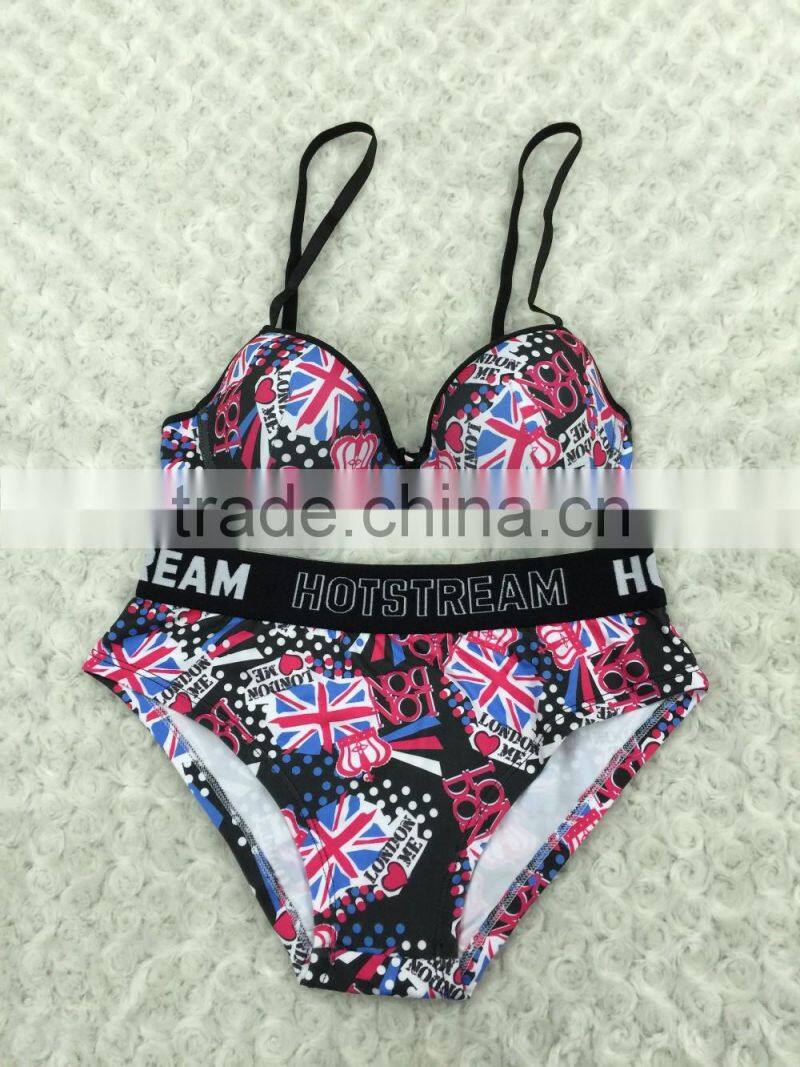 2017 hot sell good quality young girl underwear bra