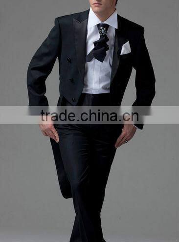 fashionable men tailcoat suit