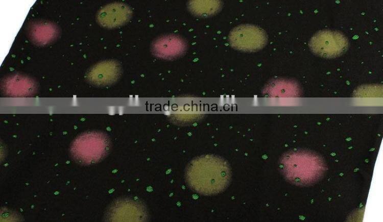 Women's European new style long sleeve printing distressed thick dress