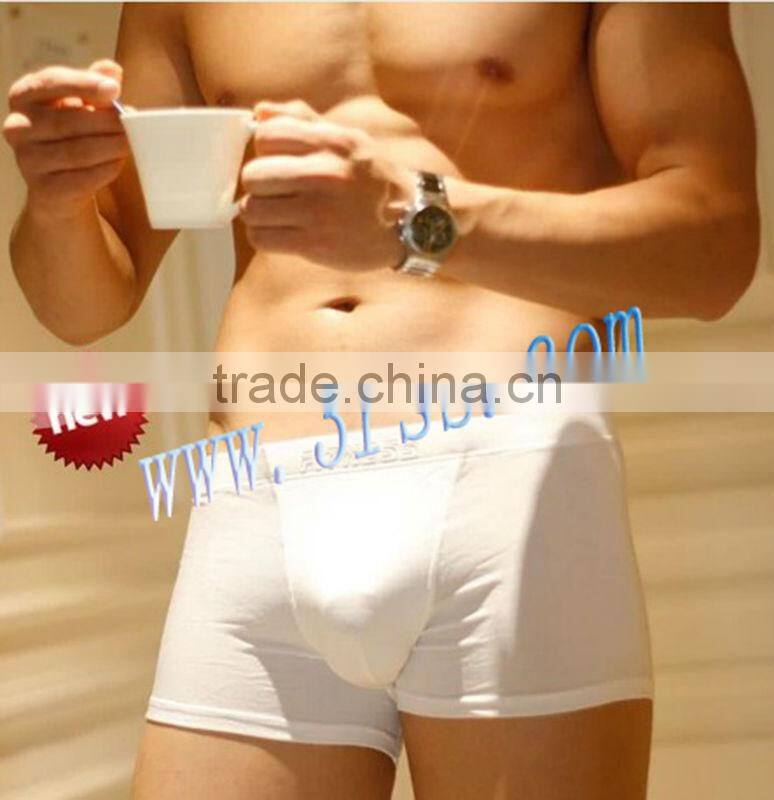 White blank boxer bobby boy's underwear box feel