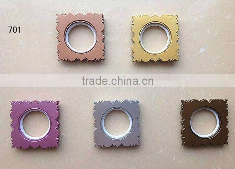 Hot Sale Fashion Square Curtain Eyelets Plastic Ring For Curtain