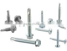 Made in Taiwan Steel Stainless Steel Copper TRIM OVAL HEAD PHIL WITH SPECIAL WASHERSELF DRILLING SCREW