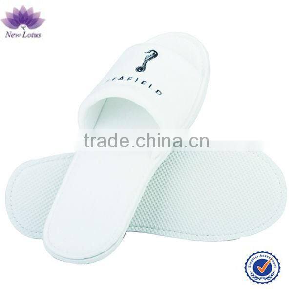 Hot sales high grade closed toe hotel waffle slipper