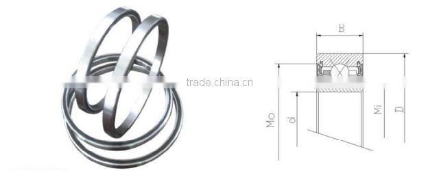 High accuracy super thin section bearing JU100cp0 / cscu100-2rs