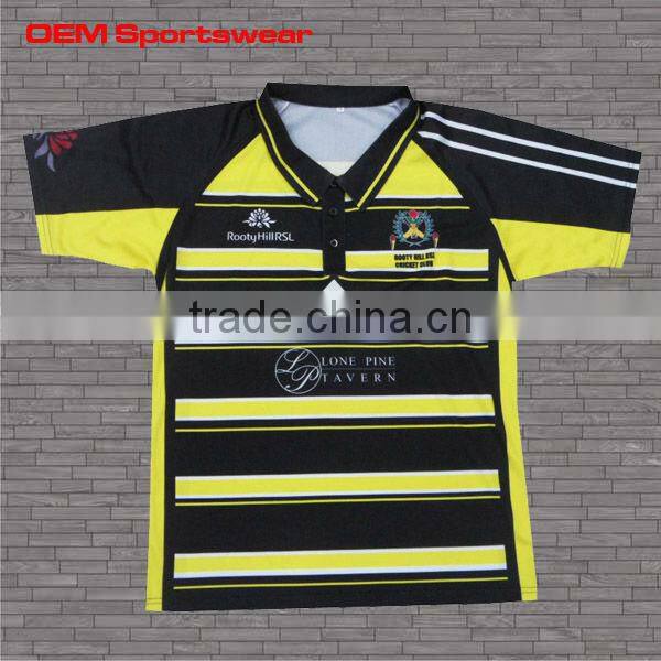 Full dye sublimation men Polo Shirts in custom design