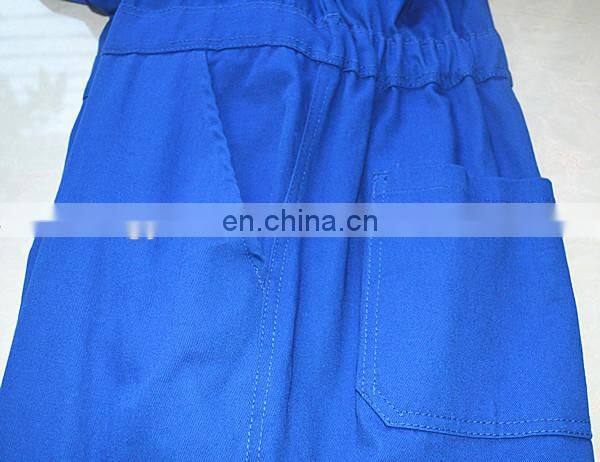 Alibaba China manufacture certificate EN14116 100% cotton fire retardant material safety coveralls