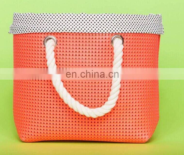 2017Alibaba on line shopping bag/hot sale silicone colorful beach bag/colorful beach bag