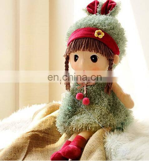 Factory Cheap Custom Plush Toys Girl Doll,custom plush toy,plush toy with low price