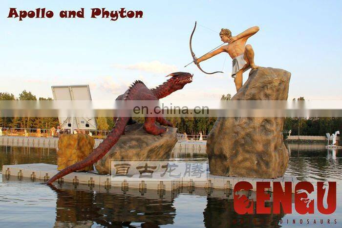 Robotic Sculpture for Outdoor Amusement Park