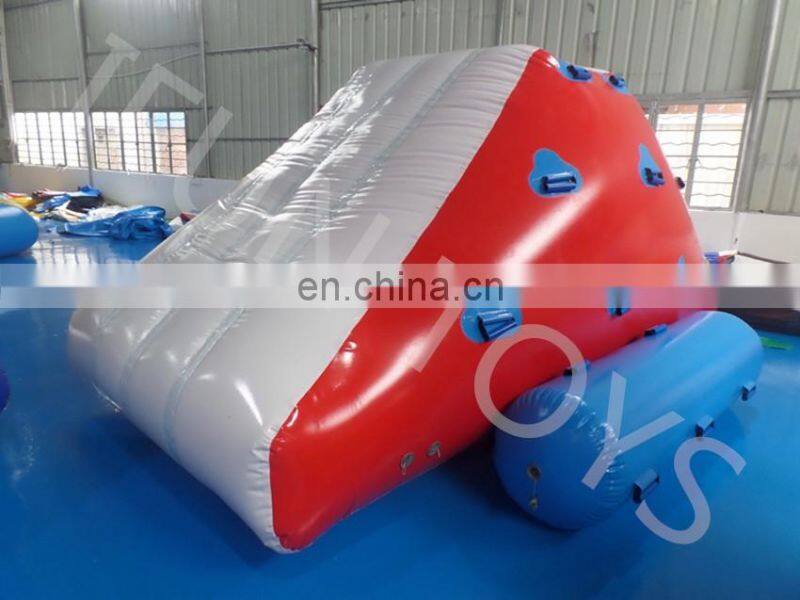 Factory Floating Giant Inflatable Iceberg For Water Climbing Games