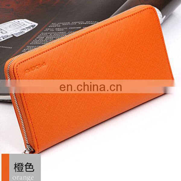 CANDY COLOR POPULAR BRAND LEATHER WHOLESALE PURE PURSE LADY