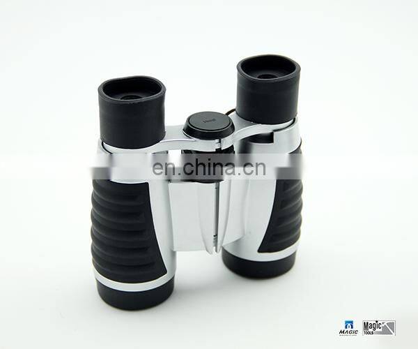 Ruby Colored UV Coated Optics Compact Binoculars With Protective Nylon Carrying Pouch