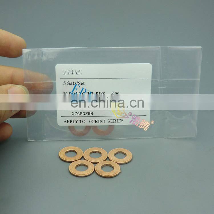 F00VC17502 Injector Copper F 00V C17 502 diesel injector nozzle Parts copper Washer Ring size 7.1*15*1.00mm 5pcs/bag