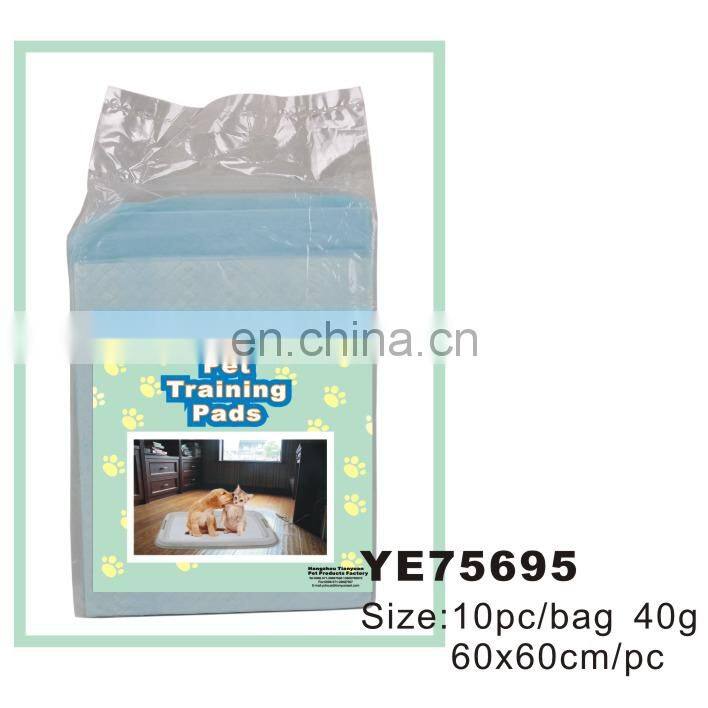 Private Label pet doggy training toilet pads private label