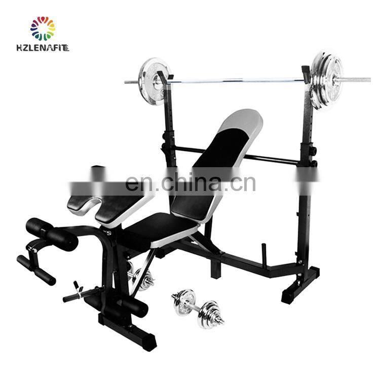 Nice quality weight lifting bench multifunction fitness machine commercial use