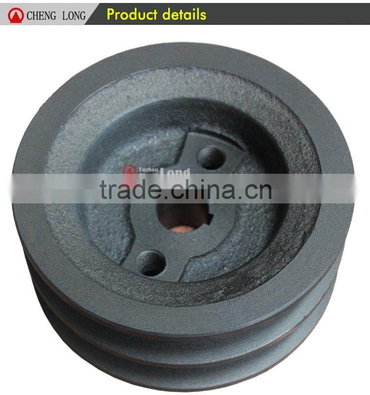 Industrial adjustable belt pulley for air compressor parts
