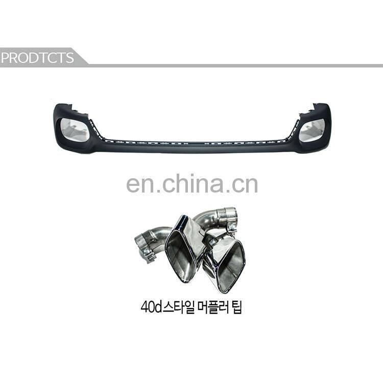 2019 New products on china market auto performance m exhaust tips for bmw 15-16 X6 F16 Exhaust tip