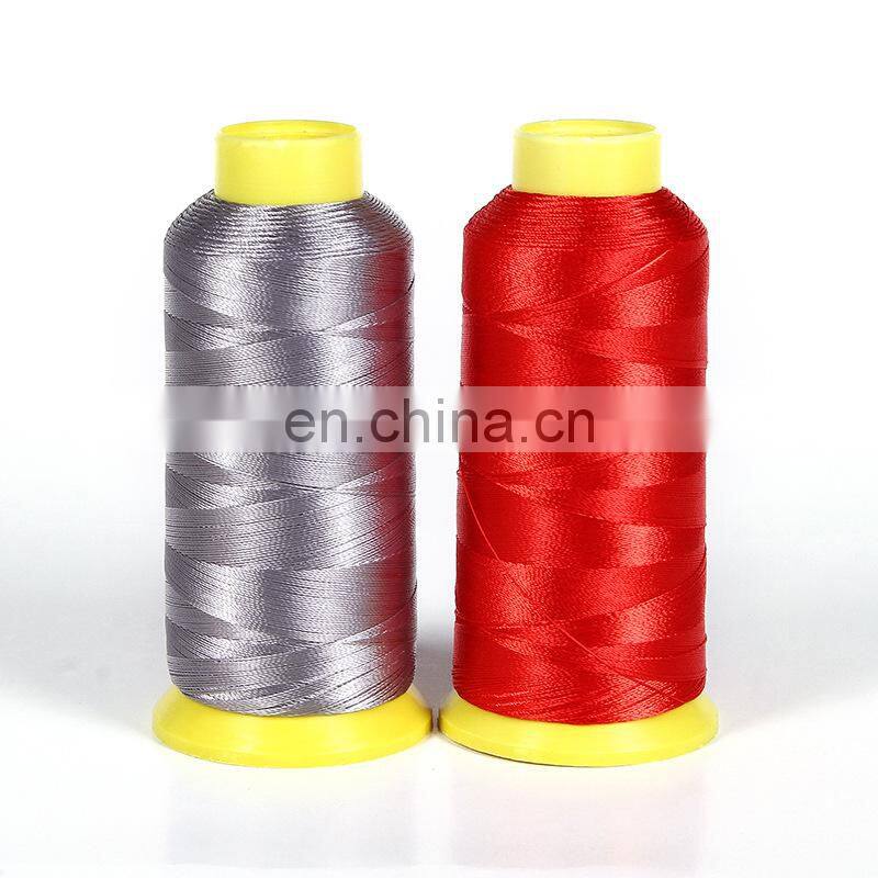 Factory support High Quality 108D 120D  polyester sewing 5000 yards Embroidery thread
