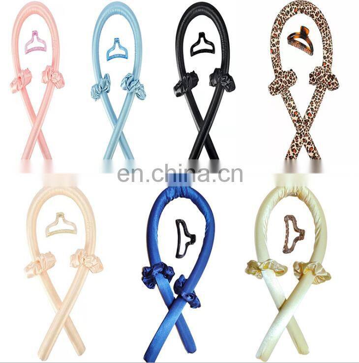 heatless hair curls band curling tools ribbon foam curler hair curl roller heatless curls