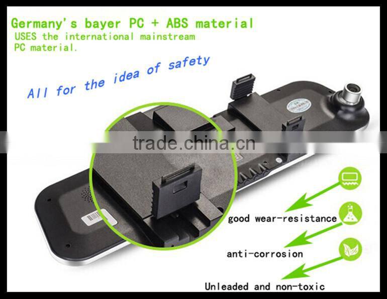 Christmas Hot sell 5 inches ultra-thin car digital rearview mirror