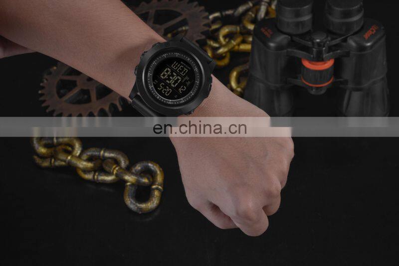 SANDA 372 Men's Sport Quartz Japan Digital Movement Silicone Rubber Watch BandMens Quality Watches For Sales