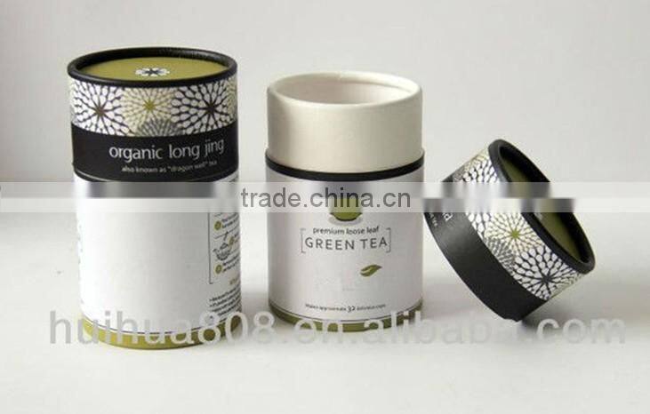 iridescent paper tube packaging