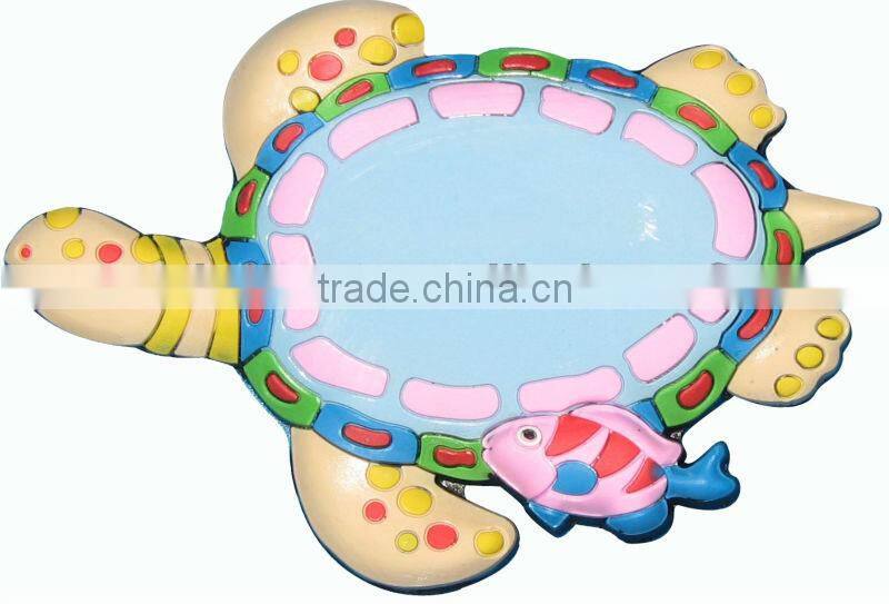 2013 new design and hot sale pvc turtle fridge magnet