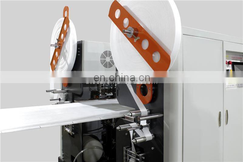 UT21 CE approved Automatic PP Non woven fabric wine gift bag Making Machine, 3D nonwoven carrier bag forming equipment