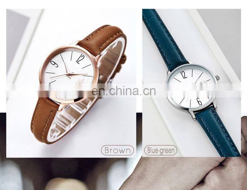 SHENGKE New Fashion Simple Style Temperature Noble Blue Women Watch Men Women Quartz Wristwatches Dropshipping