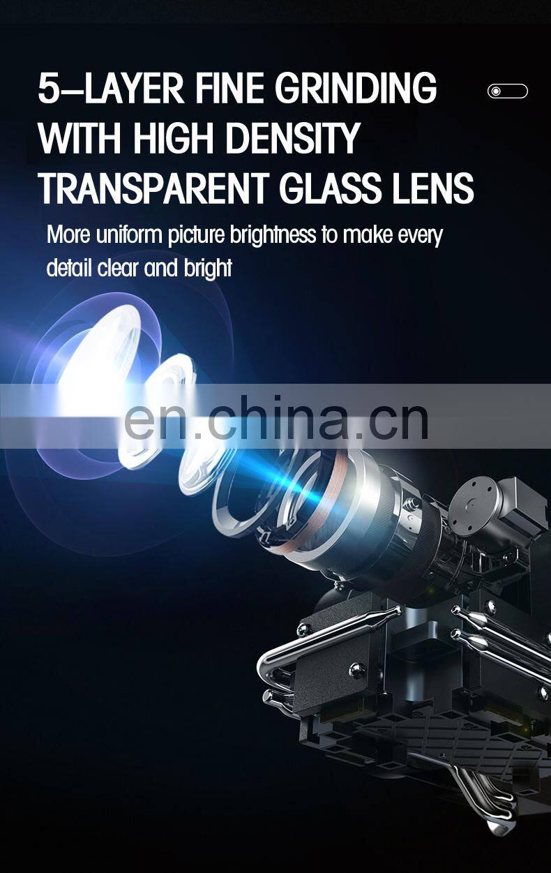 UNIC T10 Mini Portable Projector 3500lms 1280*720 Full HD LED Home Cinema Miracast/Airplay Projector1080p