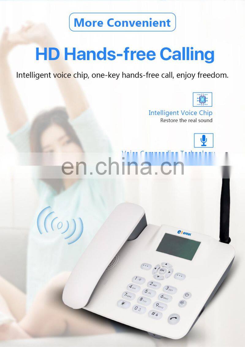 ALLINGE SDS1441 Best Quality SIM Card Slot Cordless Telephone with 4g Lte Wireless Wifi Routers Fixed Wireless Phone