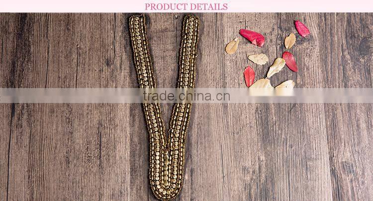 Newest dress collar lace collar neck designs